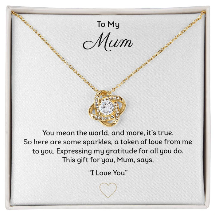 To My Mum Necklace Pendant, Gift For Mum, Christmas Gift, Birthday Gift For Mum Necklace, Gift For Mom, Necklace With Gift Box, Mr And Mrs Gifts, Necklace With Gift Box, Gifts For Birthday Valentines Anniversary