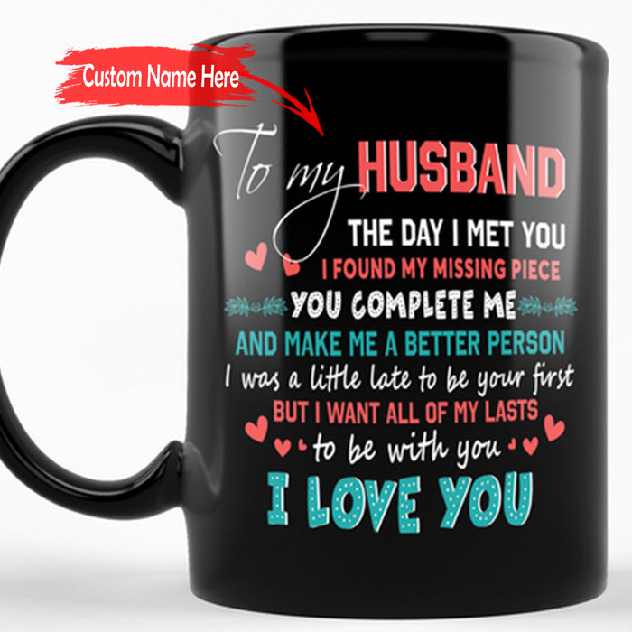 Personalized Coffee Mug For Husband The Day I Met You Funny Couple Valentine's Day Gifts Ideas