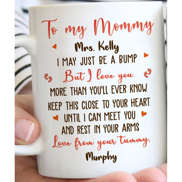 Personalized Coffee Mug For Mom Gifts New Mother Mug Print Sweet Quotes Cute Pink Flamingo Mug Customized Mug Gifts For Mothers Day 11Oz 15Oz Ceramic Mug