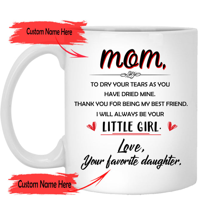 Personalized Coffee Mug Dear Mom Gifts For New Mom Quotes Mothers Day Funny Pregnant Mom Gifts Customized Mug Gifts For Mothers Day 11Oz 15Oz Ceramic Coffee Mug