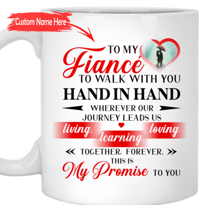 Personalized Coffee Mug For Husband Gifts For Fiancee From Fiance Future The Groom Gifts Engagement