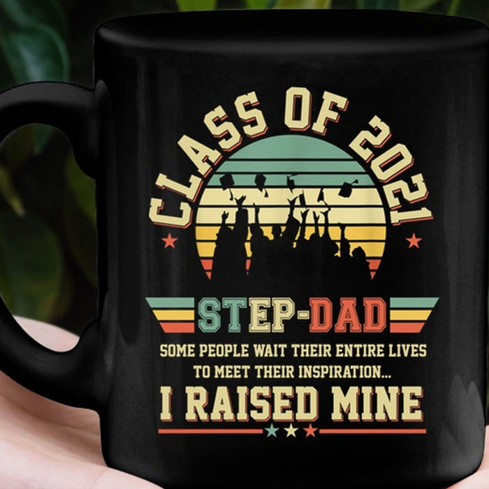 Step Dad Coffee Mug Class Of 2021 Bonus Dad Ideas Gifts For Father's Day Graduation