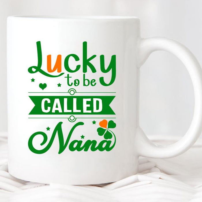 Personalized To Grandma Coffee Mug Gifts For Grandma From Grandkids New Grandma 2021 Mug Customized Mug Gifts For Mothers Day, Easter Day Coffee Mug