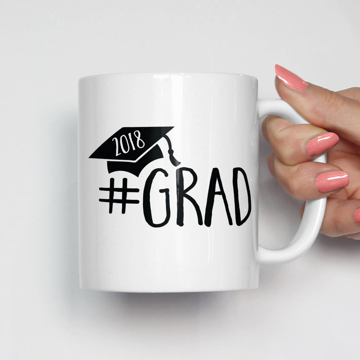 Personalized Graduate Mug for Him Grad Graduation Mugs Cap Gifts Custom College Graduation 2018
