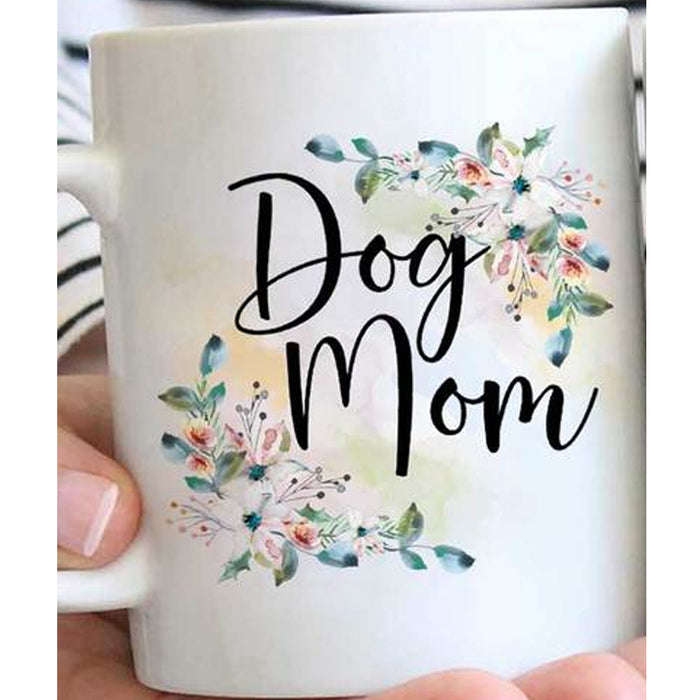 Personalized Dog Mom Coffee Mug Gifts For Mom Gifts For Mothers Day New Dog Mom Gifts Funny Mothers Day Ideas Gifts Lovers Pet Mug 11Oz 15Oz Ceramic Coffee Mug Customized Mug Gifts For Mothers Day