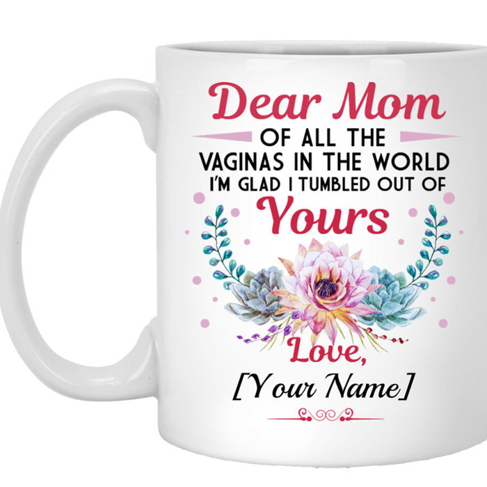 Personalized Mom Coffee Mug Gifts for Pregnant Mom Mug Funny Quotes Gifts For Mom Funny Pregnant Mother Gifts Coffee Mug Customized Mug Gifts For Mothers Day 11Oz 15Oz Ceramic Coffee Mug