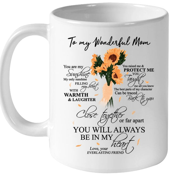 Mom Mug - 11oz and 15oz Mom Coffee Mugs - The Best Mother's Day Mug - Funny Mom Birthday Gift Mug - Coffee Mugs and Cups with Sayings by, Size: 11 oz