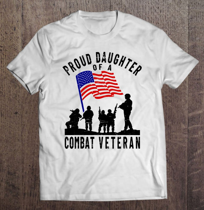 Personalized T-Shirt For Mom Grandma All American Mama Glasses US Flag Art Printed Custom Nickname & Kids Name