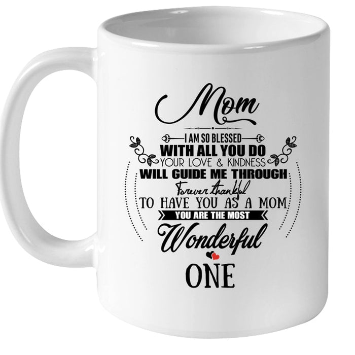 To Mom Coffee Mug Mothers Day Funny Gifts for Mom from Daughter, Son Gifts For Mothers Day