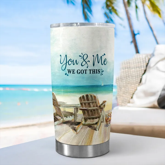 Personalized To My Husband Tumbler From Wife The Day I Met You Wooden Street Signs Custom Name Gifts For Anniversary