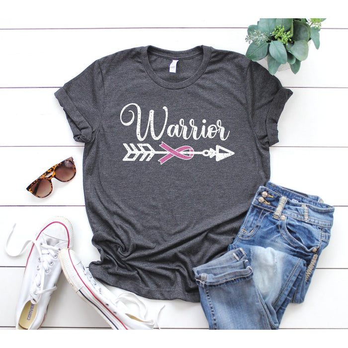 Breast Cancer Awareness Shirt For Women Girl Pink Ribbon Warrior Shirts Keep Fighting Month Tee Graphic