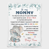 Personalized Blanket For Mommy To Be Cute Elephant I've Only Been With You Custom Name Gifts For First Mothers Day