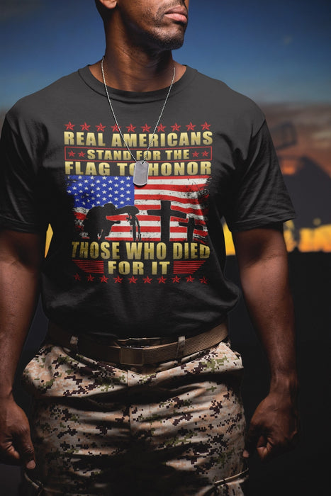Vintage American Flag Jesus Veteran T-shirt For Christ God Lover Funny Patriotic Soldiers Tee Shirt