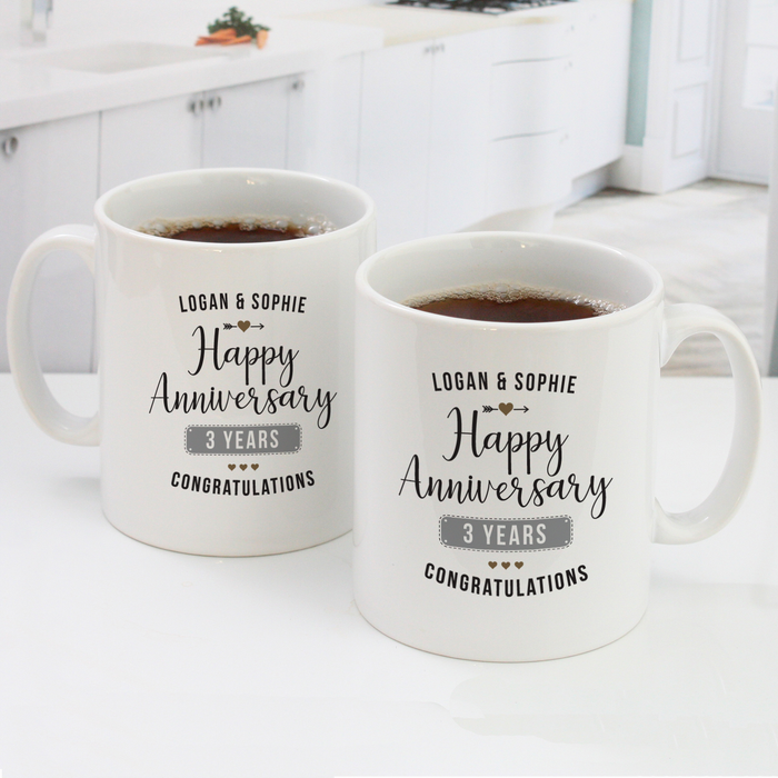 Personalized Coffee Mug Gifts For Couple Romantic Quotes Couples With Hearts Custom Name White Cup For Anniversary