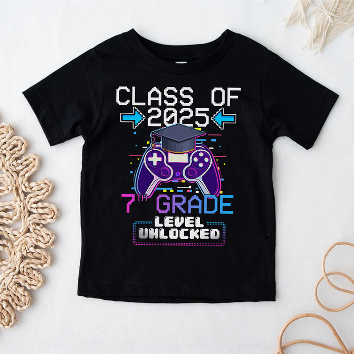 Personalized T-Shirt For Kids Just Got A Lot Cuter School Supplies Print Custom Grade Level Back To School Outfit