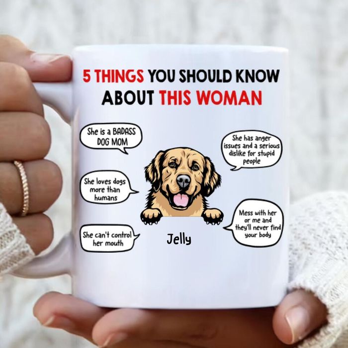 Personalized Coffee Mug Gifts For Dog Owners 5 Things You Should Know About Women Custom Name White Cup For Christmas
