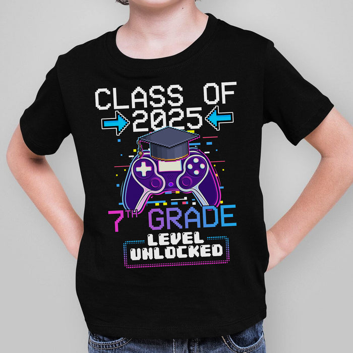 Personalized T-Shirt For Kids Just Got A Lot Cuter School Supplies Print Custom Grade Level Back To School Outfit