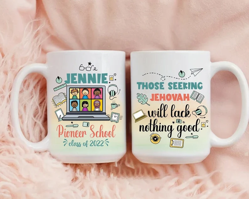 Personalized Coffee Mug For Teacher Pioneer School Class Of 2022 Custom Name Ceramic White Cup Gifts For Back To School
