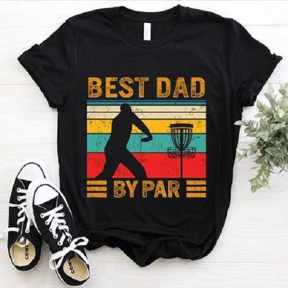 Classic T-Shirt For Father's Day Best Dad By Par Shirt For Daddy