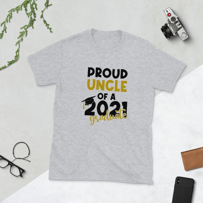 Personalized Shirt For Graduate Custom Name Proud Uncle Of A 2021 Granduate