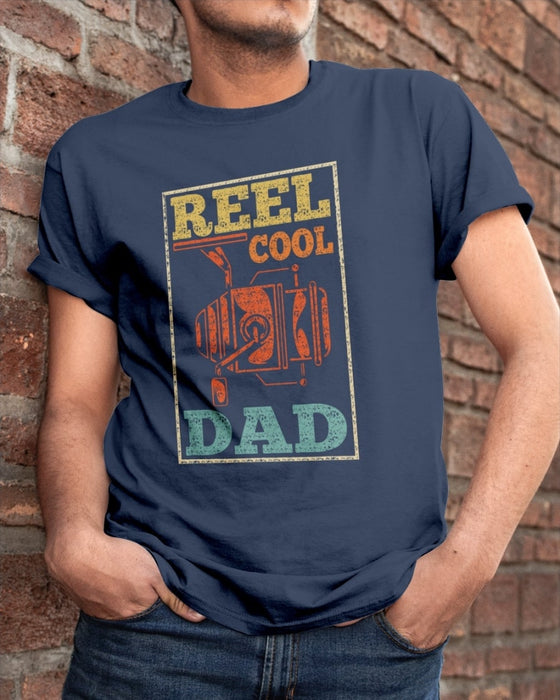 Shirt For Daddy Reel Cool Dad Fishing Lover Classic T-Shirt For Dad Father's Day