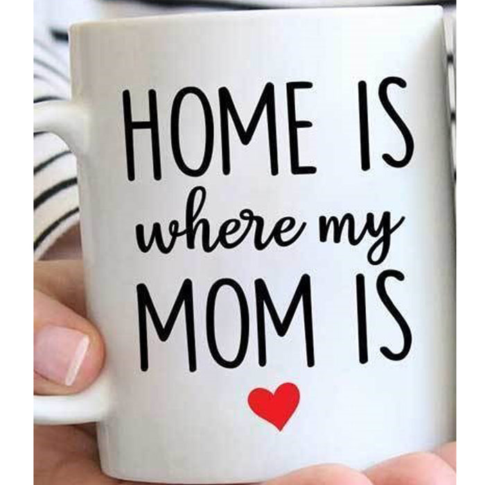 Personalized Coffee Mug For Mom Gifts Funny Mom Long Distance Relationship With States Customized Map Mug Gifts For Mothers Day 11Oz 15Oz Ceramic Coffee Mug