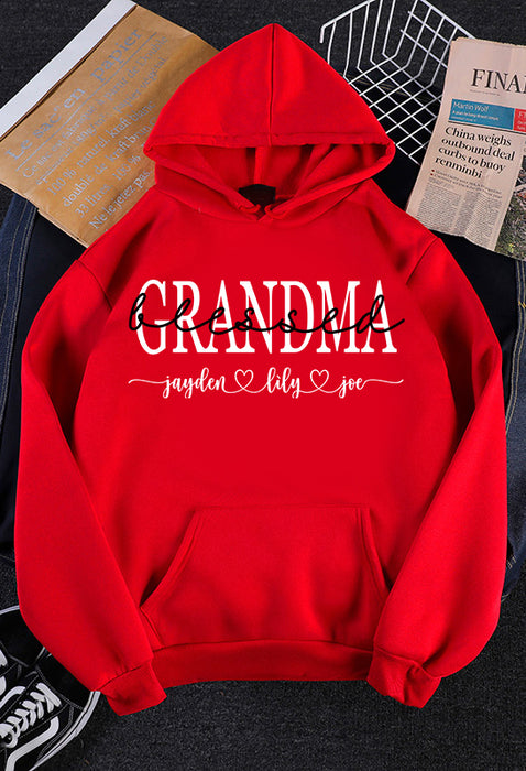 Personalized Shirt For Mimi Blessed Grandma With Grandkid Name Classic Cute Shirts